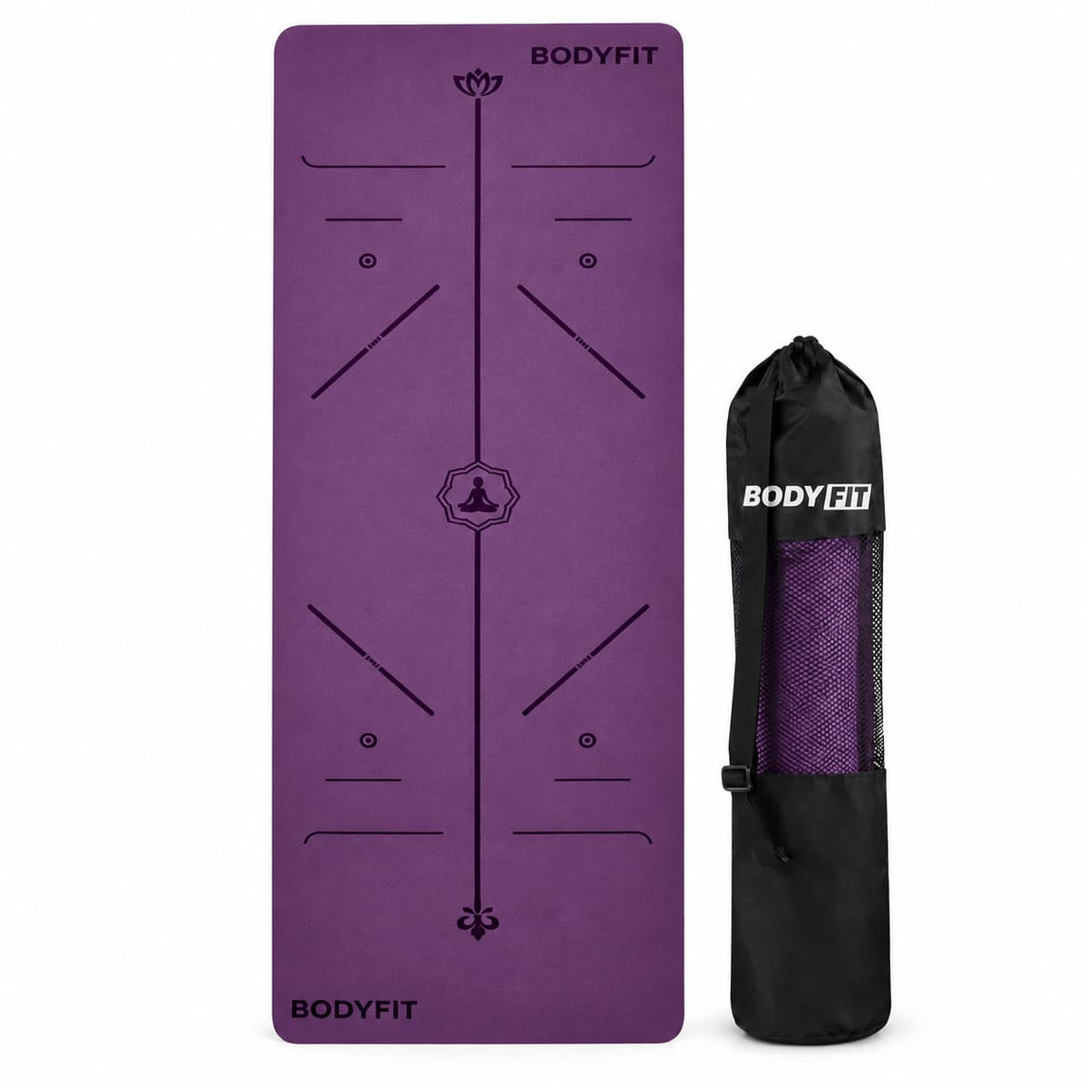 BodyFit Professional Yoga Mat 8mm
