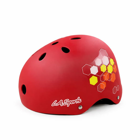 Inline Skate Helmet – LA Sports Red