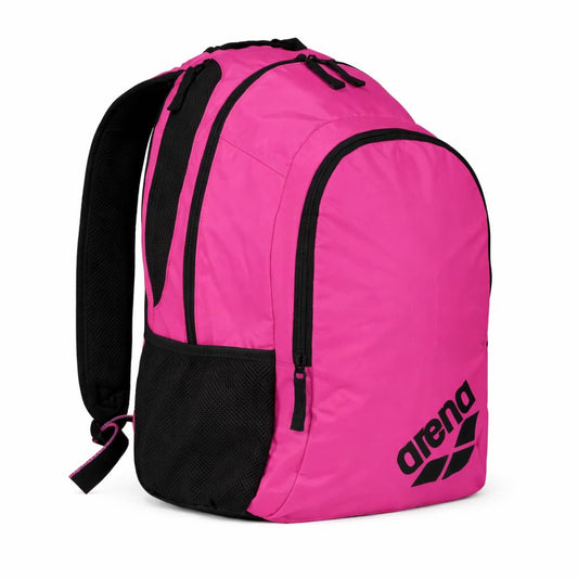 Arena Spiky Backpack Pink Black