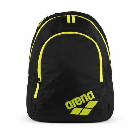 Arena Spiky Backpack Black Fluo