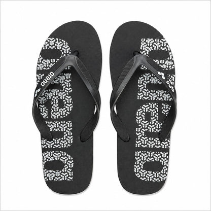 Arena Flip Flops – Black & White
