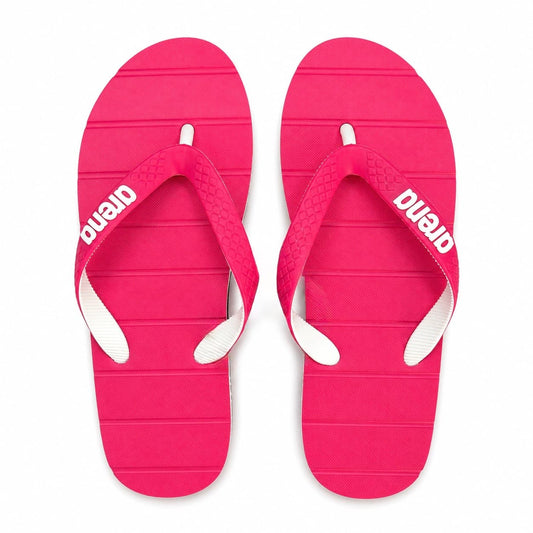 Arena JR Flip Flops – Pink & White