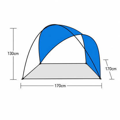Swivel Sun Tent UV Protection Shelter