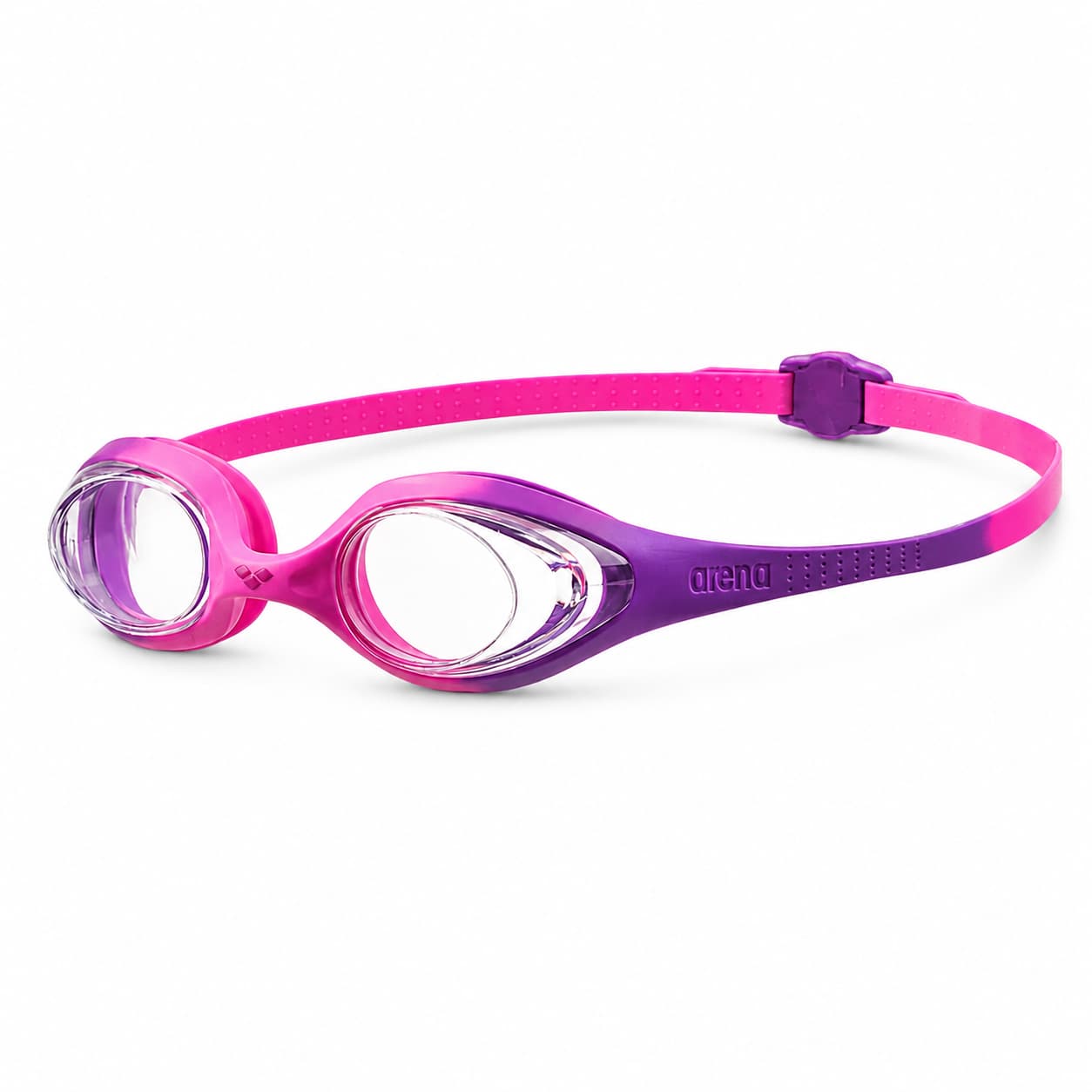 Arena Training Goggles Spider Junior Clear Violet Pink