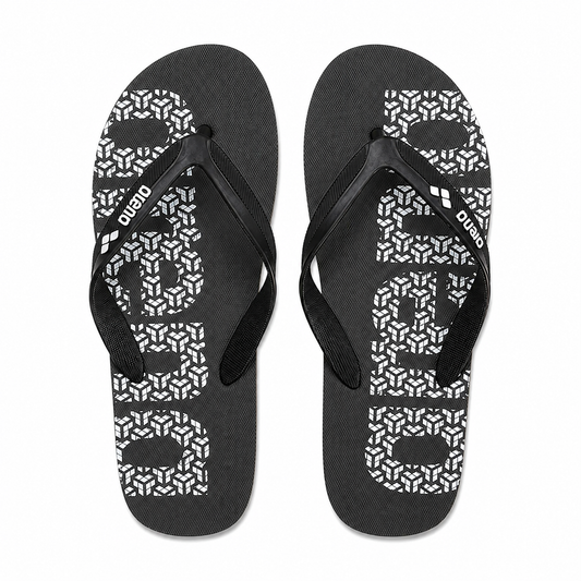 Arena Flip Flops – Black & White