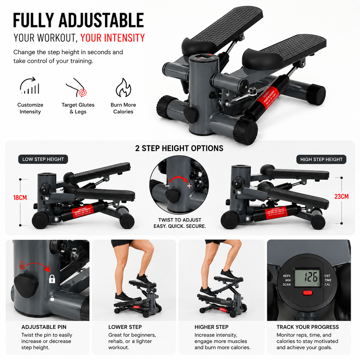 Body Sculpture Mini stepper