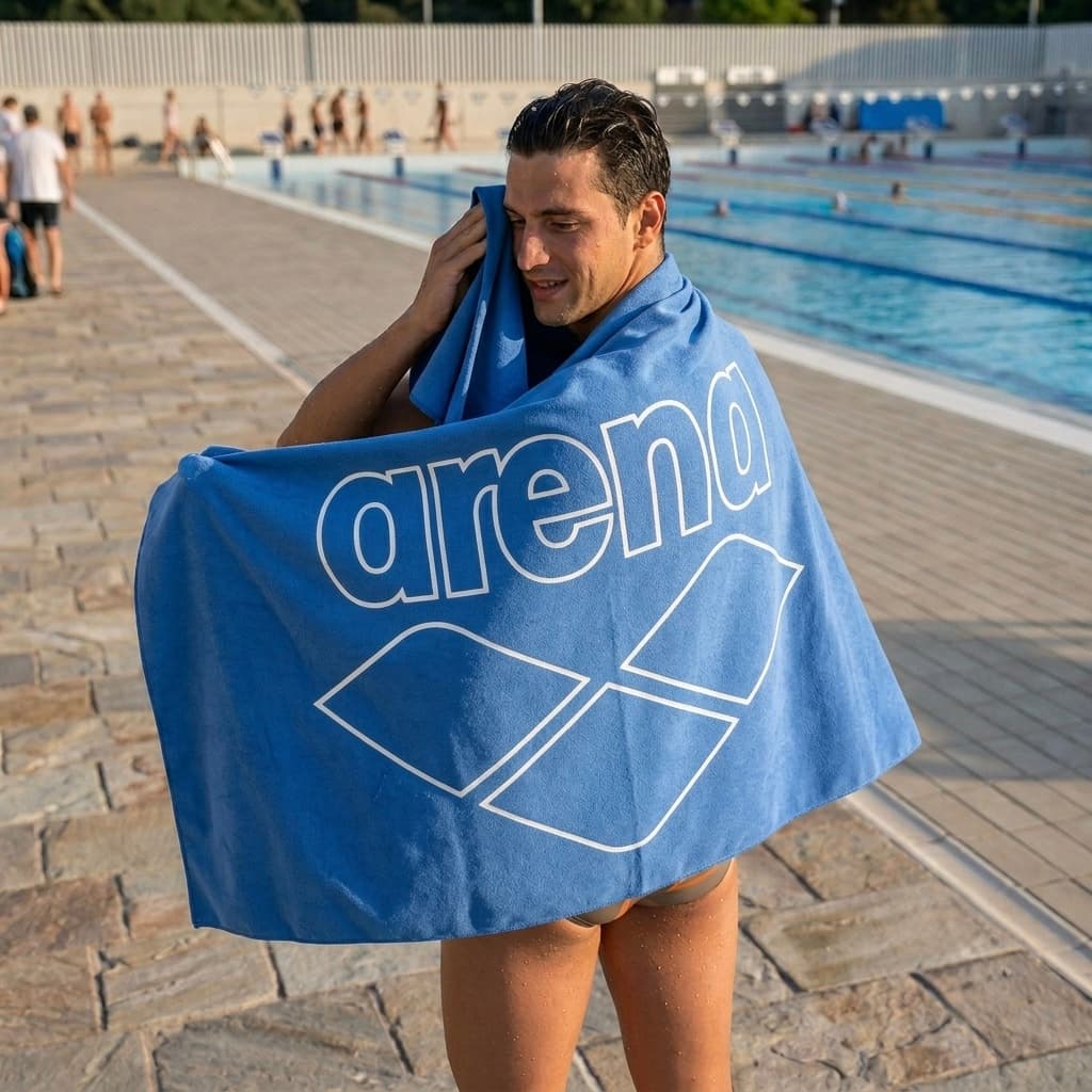 Arena Microfiber Towel – Royal Blue