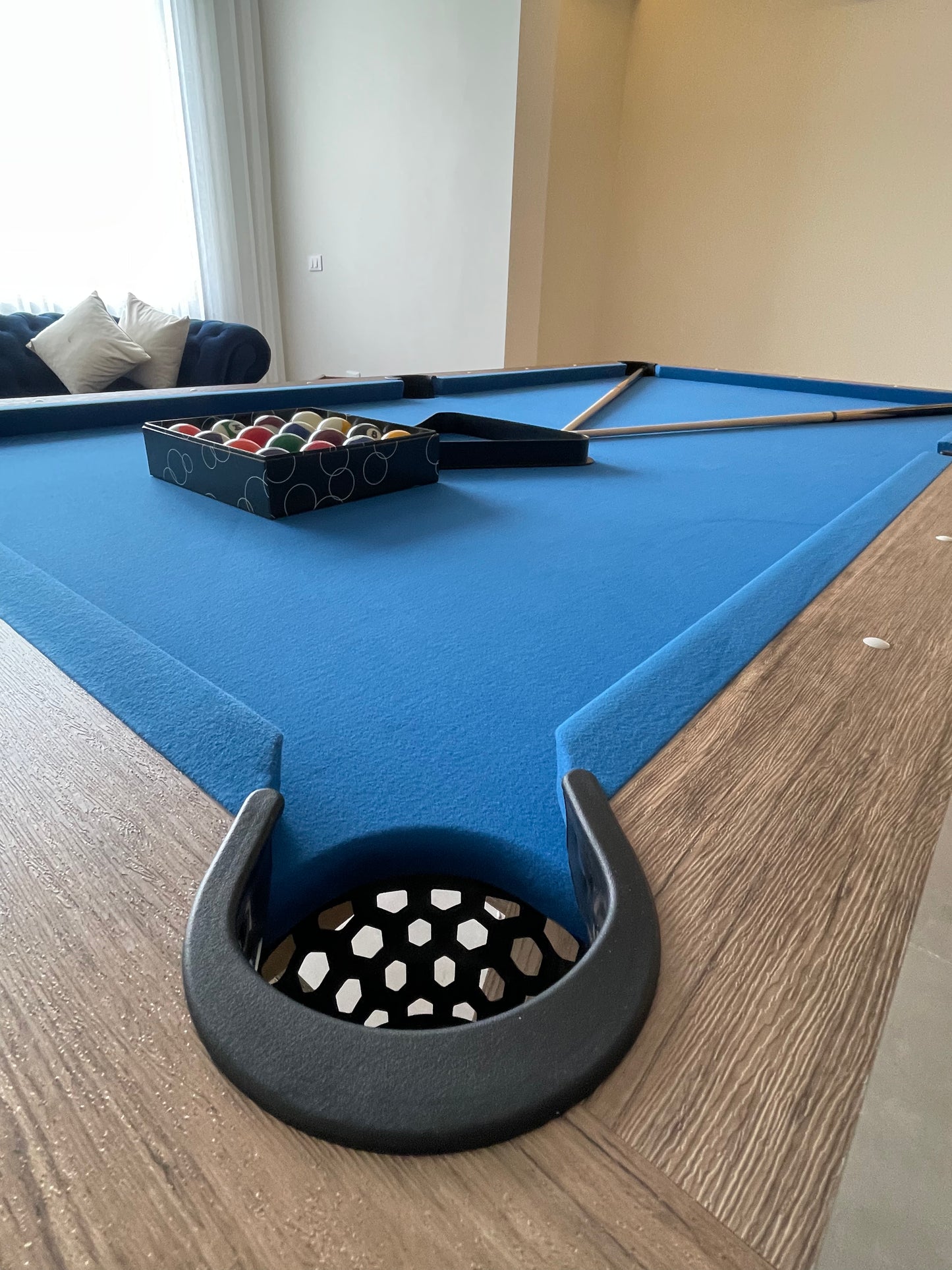3-in-1 Pool Table 8FT – Billiard, Ping Pong & Dining Table