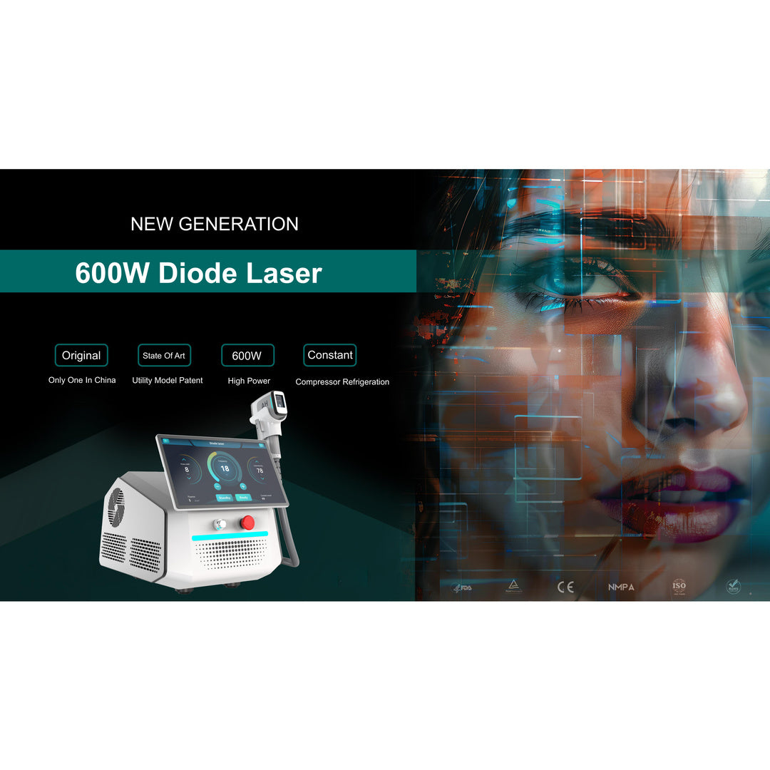 Body Life Quadro Diode Laser Hair Removal Machine – 600W | White