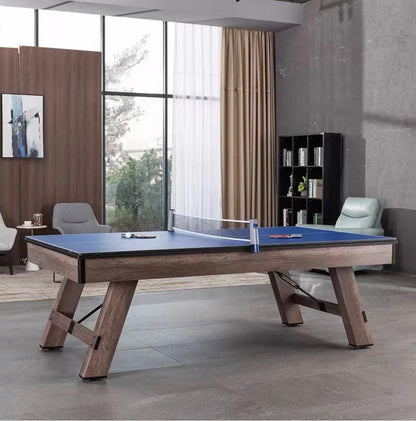 3-in-1 Pool Table 8FT – Billiard, Ping Pong & Dining Table