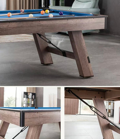 3-in-1 Pool Table 8FT – Billiard, Ping Pong & Dining Table