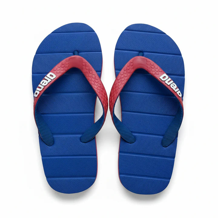 Arena JR Flip Flops – Royal Blue & Red
