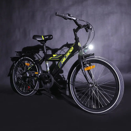 Hiland Sentry+ 20” Kids Mountain Bike – Black