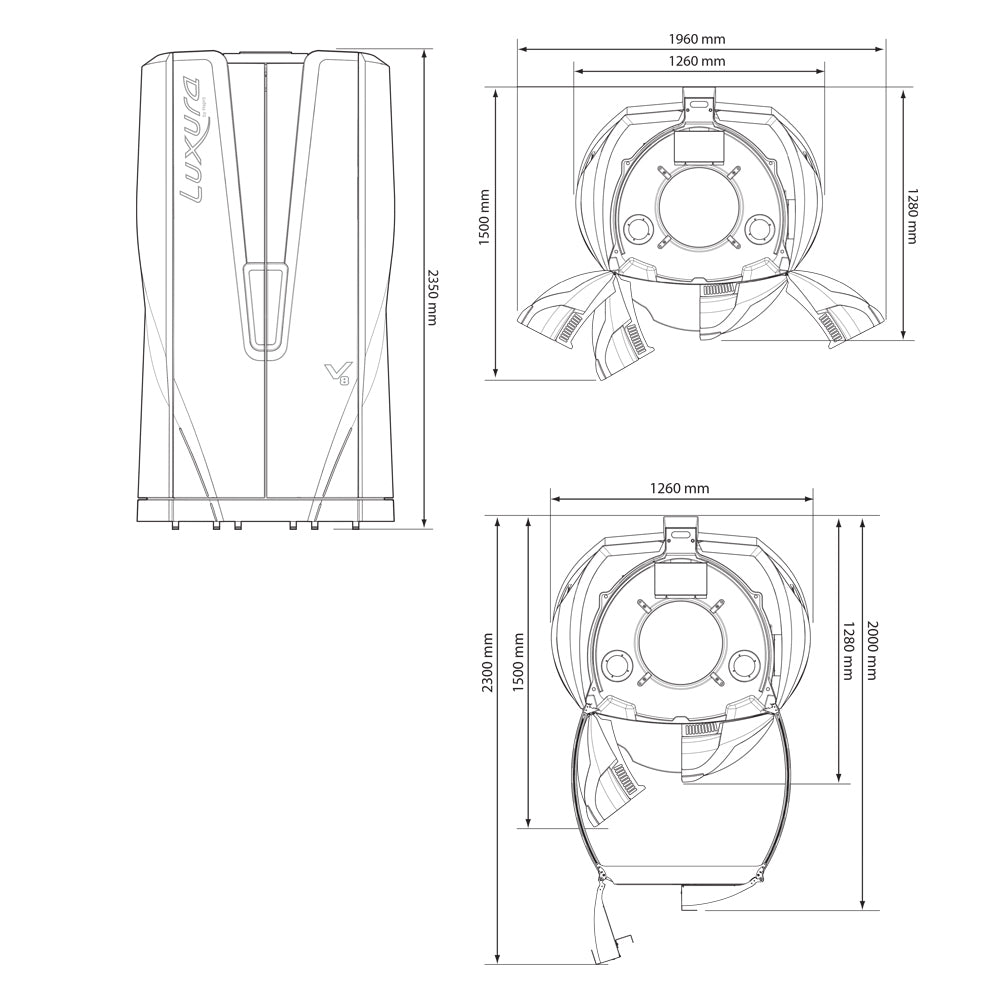 Luxura Solarium V8